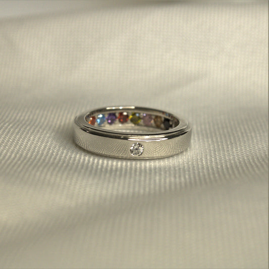 Hidden Gems Band Ring